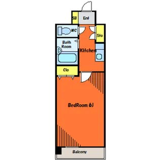 DUO CREA西五反田【3階】の間取り