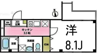 リビオン【2階】の間取り
