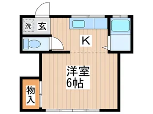 ハウスワカバ【2階】の間取り