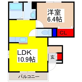 CASA NEXT【1階】の間取り