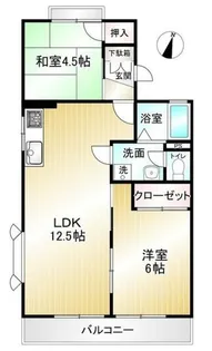 フォレストヒルズI【2階】の間取り