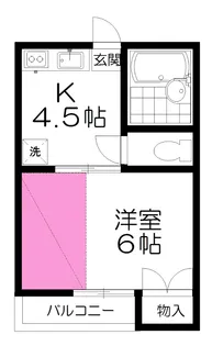 エマーブル茂ヶ崎【1階】の間取り
