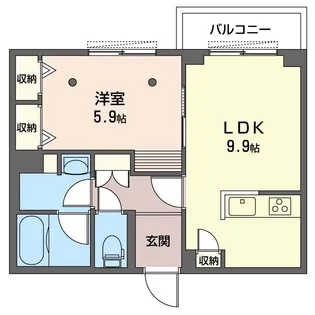 ヴァンベェール豊玉【3階】の間取り
