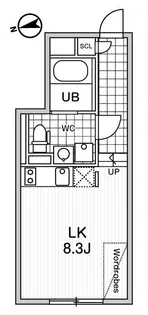 MDM白金台【1階】の間取り