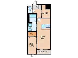 LIFEFIELD伊都【1階】の間取り