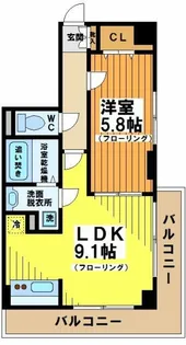 ヴィラ・レンコ【3階】の間取り