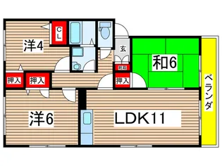 カルムFM【2階】の間取り