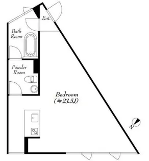 WEEKEND HOUSE ALLEY【3階】の間取り