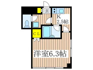 メゾン・ド・ティーグル II【3階】の間取り