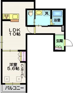 プラムツリー目黒不動前【2階】の間取り