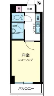 スカイコート新宿第8【4階】の間取り