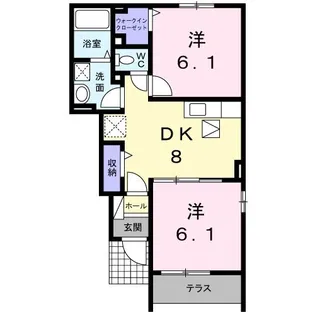 ボアソルテ【1階】の間取り