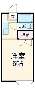 あすみハイリビング壱番館【1階】の間取り