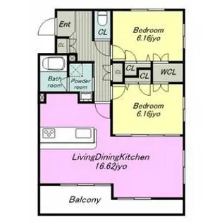 ニューム【2階】の間取り