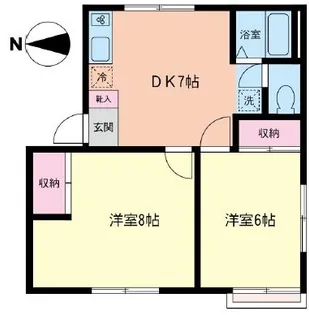 ポエム鈴金1【2階】の間取り