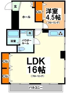 レジ東郷【2階】の間取り