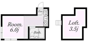 サクセス元住吉【1階】の間取り