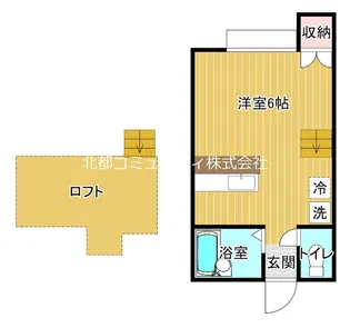 メゾンヌーベル【1階】の間取り