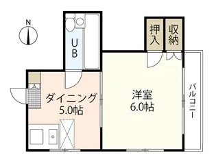 丸井ビル【1階】の間取り