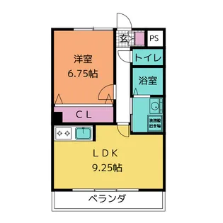 アモレ【2階】の間取り