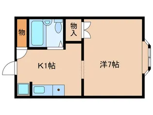 コーポのま【2階】の間取り