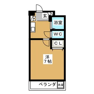 ロアール丘上【2階】の間取り