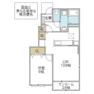 グラン マロニエ【2階】の間取り