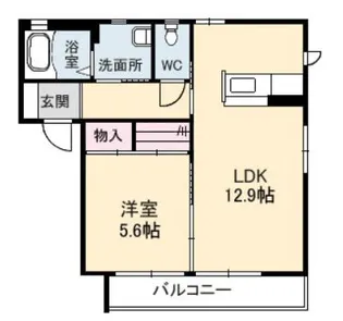 ソフィオ 0202号室【2階】の間取り