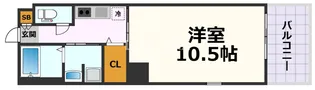 HIBINO RISE【2階】の間取り