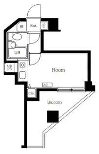 クリオ大口壱番館【3階】の間取り