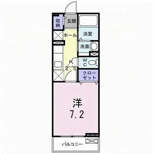 グラン ベル【2階】の間取り