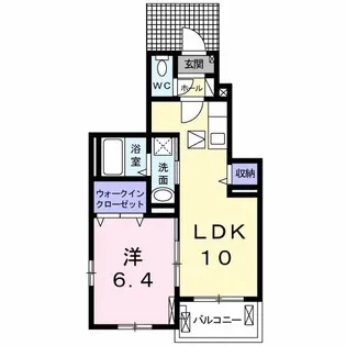 アミエーラ【1階】の間取り