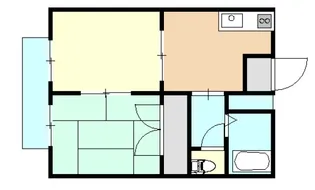 リヴェール D棟【1階】の間取り