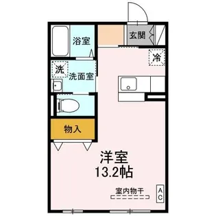 メゾン・ド・エトワール A棟【2階】の間取り