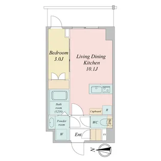 LIME RESIDENCE KAWAGUCHI EAST【3階】の間取り