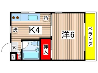 ヒラノヒルズ【3階】の間取り