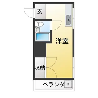 ガーデンハウス照【4階】の間取り