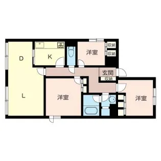 グランドメゾン多摩川【2階】の間取り