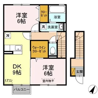 サンモール【2階】の間取り
