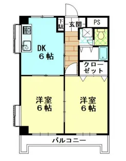 KM桜台【3階】の間取り