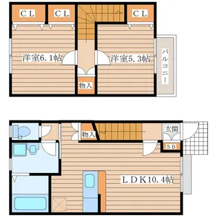 I.Sグラッド【1階】の間取り