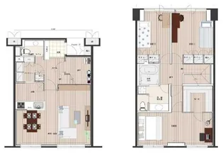 リバーサイド隅田セントラルタワーパレスの間取り
