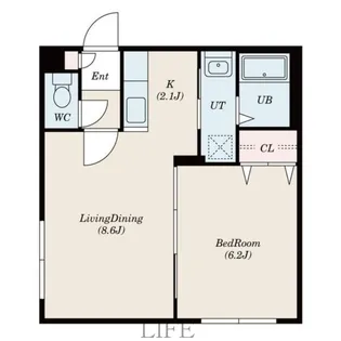 クラリス本郷通【1階】の間取り