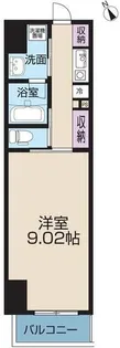レピュア王子本町【2階】の間取り