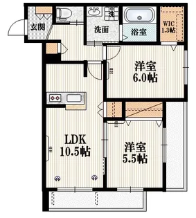 KINEYA【3階】の間取り