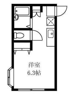 オリンピアハイツ【1階】の間取り