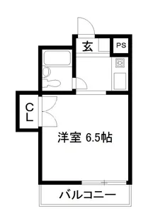 サピエンスコート烏丸七条【3階】の間取り