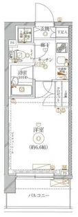 クレイシア池上リフィール【5階】の間取り