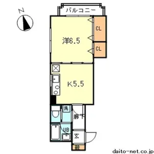 ヴェルテN【2階】の間取り