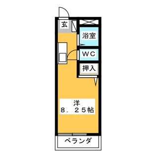 プリムローズ大野 5【2階】の間取り